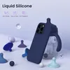 iPhone 16 Pro Hülle Silikon 6,3 Zoll Flüssiges Silikon Produktbild-Vorschau 3