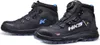 Two black safety boots are shown against a white background. Produktbild-Vorschau