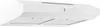 A white range hood is shown from a three-quarter angle against a white background. Podgląd zdjęcia produktu