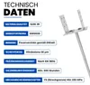 GeZu Impex Verstellbare U Pfostenträger mit Dolle 400 mm Produktbild-Vorschau 4