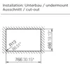 Schock Einbauspüle Formhaus D-100S U Nero - Unterbauspüle Produktbild-Vorschau 3