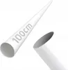 Tubo - Tubo d'acciaio - 100 cm - ⌀ 19 mm - Bianco - Anteprima dell’immagine prodotto 1