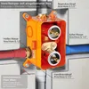 Unterputz Duschsystem Thermostat Regendusche Duschset Produktbild-Vorschau 5