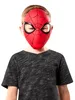 Mezza maschera Spiderman per bambini rosso - Anteprima dell’immagine prodotto 5