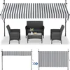 FIVMEN Klemmmarkise Balkon 350cm breit - Markise mit Produktbild-Vorschau 9