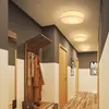 ZMH lampa sufitowa okrągła lampa sufitowa sypialnia tkanina Podgląd zdjęcia produktu 3