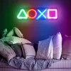 Form der Spieltaste LED Neonlicht USB Hängendes Schild Bar Produktbild-Vorschau 4