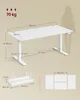 VASAGLE Höhenverstellbarer Schreibtisch, 160 cm, Produktbild-Vorschau 7