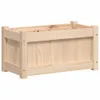 vidaXL Fioriera 60x31x31 cm in legno di pino massiccio Anteprima dell’immagine prodotto 1