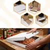 KAPAK Pizzakarton Weiß 32x32x4 cm quadratisch für Produktbild-Vorschau 5