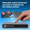 MMOBIEL HDMI-Switch 4K 60Hz - 2 in 1 Out Bidirektionaler Produktbild-Vorschau 6