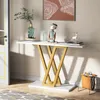 A console table with decorative items in a hallway or living room. Náhľad obrázku produktu