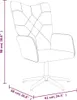 vidaXL Fauteuil relax patchwork tissu Voir les images du produit 6