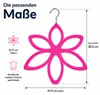 Schalbügel Kleiderbügel 1 Stück – Optimaler Tuchhalter für Produktbild-Vorschau 4
