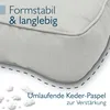Cuscino Beautissu Lounge Outdoor Grigio chiaro XLuna, 70x70 Anteprima dell’immagine prodotto 4