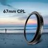 67 mm CPL filtr pro objektiv fotoaparátu telefonu, kruhový Náhled obrázku produktu 7