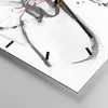 Wanduhr - Quadrat - Glasuhr - Frau Modell - 40x40cm - Produktbild-Vorschau 5