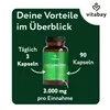 Vitabay Calcium 1000 mg – 270 (3er Bundle) vegane Kapseln Produktbild-Vorschau 2
