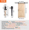 VEVOR Scheunentor und Hardware-Set Schiebetürsystem, 1067 x Produktbild-Vorschau 7
