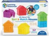 Learning resources, domki, figurki do nauki kolorów i Náhled obrázku produktu 5
