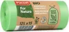 A roll of green biodegradable garbage bags with packaging. Voir les images du produit
