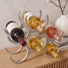 FineBuy Weinregal Design 24 cm für 6 Flaschen Aluminium Produktbild-Vorschau 1