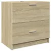 vidaXL Spodní skříňka pod umyvadlo Sonoma dub 59x37x59 cm Náhled obrázku produktu 1