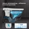 HOROW WC doccia intelligente senza bordi, bidet elettrico Anteprima dell’immagine prodotto 11