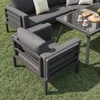 MODFU Gartensofa-Set,Sitzgruppe mit Glastisch,Freizeitsofa Produktbild-Vorschau 8