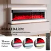 INONEFT, elektrický krb s 50-palcovou obrazovkou, 3D efekty Náhľad obrázku produktu 8
