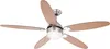Globo Lighting Ventilator Metall verchromt matt, 1x E14 Produktbild-Vorschau 1