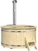 FinnTherm Holz Badefass Bergen, Hot Tub Ø 200 x 110 cm für Produktbild-Vorschau 5