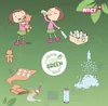 NICI peluche Volpe Fridalie 20 cm, VERDE Anteprima dell’immagine prodotto 6
