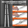 An instructional graphic showing how to install linear guide rails. Produktbild-Vorschau