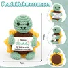 Positive Sonnenblumen-Schildkröte, Geburtstagsgeschenk mit Karte Vista previa de la imagen del producto