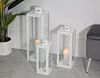 FURNLUX Lampion dekoracyjny biały 22 cm (3 szt.) / Kolor Podgląd zdjęcia produktu 6