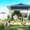 Pavillon ca. 4x4m Wasserdicht Stabil Winterfest Pop-up Produktbild-Vorschau 7