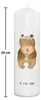 Mr. & Mrs. Panda Kerze Bär Kommunion 29 x 8 cm XL - Weiß - Produktbild-Vorschau 2