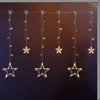 HI Sternen-Lichtervorhang Fairy mit 63 LEDs Produktbild-Vorschau 3