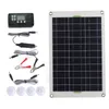 50W solární panelová nabíječka, monokrystalický křemík, 30A Náhled obrázku produktu 4