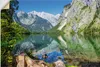 ARTland Wandbild, selbstklebend Obersee Berchtesgadener Produktbild-Vorschau 1