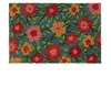 Relaxdays Fußmatte Kokos, Türvorleger Blüten-Motiv, 40 x 60 Produktbild-Vorschau 8