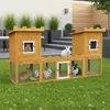 Mucola conigliera per piccoli animali conigliera all'aperto Anteprima dell’immagine prodotto 7