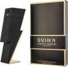 A black and gold perfume bottle and its packaging are displayed against a white background. Podgląd zdjęcia produktu