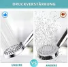 Duschkopf Handbrause mit Strahl Funktionen und Produktbild-Vorschau 6