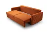 Schlafsofa Sofa mit Schlaffunktion und Bettkasten Couch für Produktbild-Vorschau 4