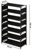Schuhschrank - Schuhregal - Regal - Organizer - 7 Ebenen - Produktbild-Vorschau 12