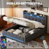 Flieks Polsterbett 160x200cm mit Ladefunktion (USB & Produktbild-Vorschau 5