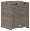vidaXL Kissenbox 55 x 55 x 69 cm Stahl Produktbild-Vorschau 1