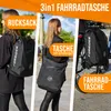 Forrider 3in1 Fahrradtasche - Gepäckträgertasche auch als Produktbild-Vorschau 3